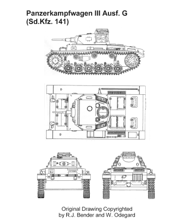 Чертеж pz iii