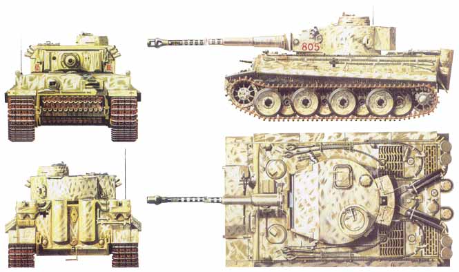 Tiger 1 схема